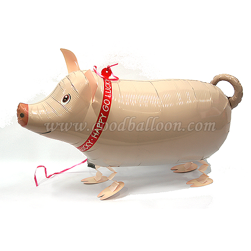 산보풍선 돼지  헬륨미주입상품파티용품