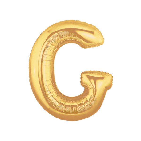 알파벳풍선 중 골드 G 은박풍선/이니셜풍선파티용품