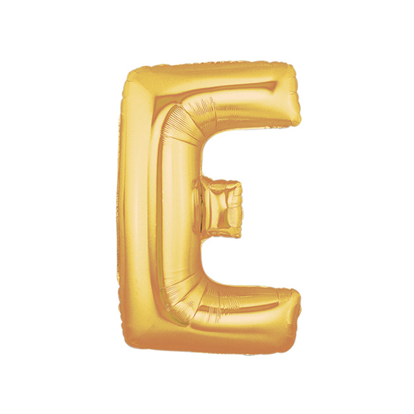 알파벳풍선 중 골드 E 은박풍선/이니셜풍선파티용품