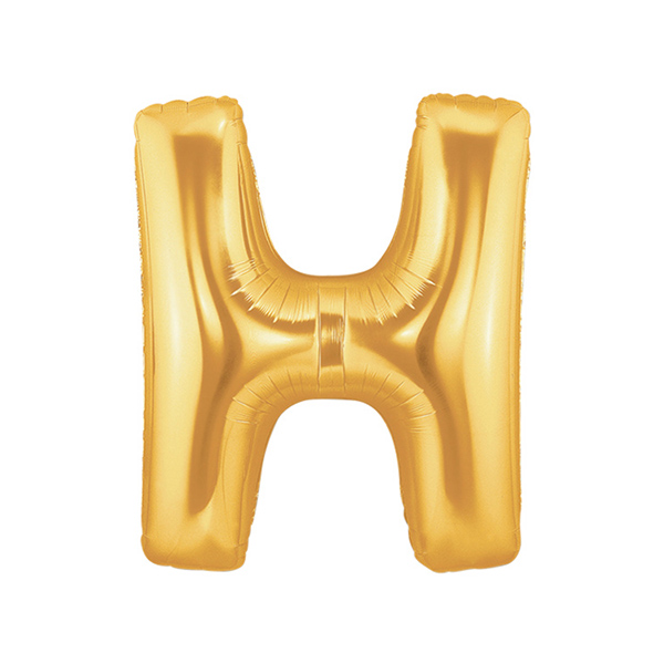 알파벳풍선 중 골드 H 은박풍선/이니셜풍선파티용품