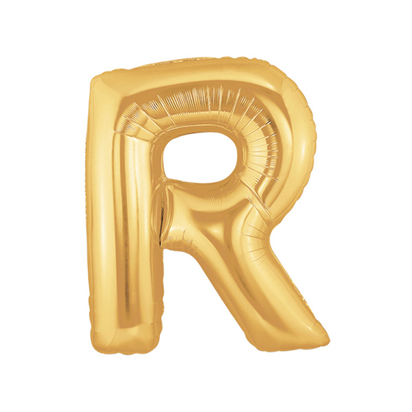 알파벳풍선 중 골드 R 은박풍선/이니셜풍선파티용품