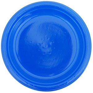 PVC접시]블루(18cm-10개입)플라스틱접시,생일파티,키즈파티,파티소품,파티용품,테이블셋팅,센터피스,접대접시,아이생일용품파티용품